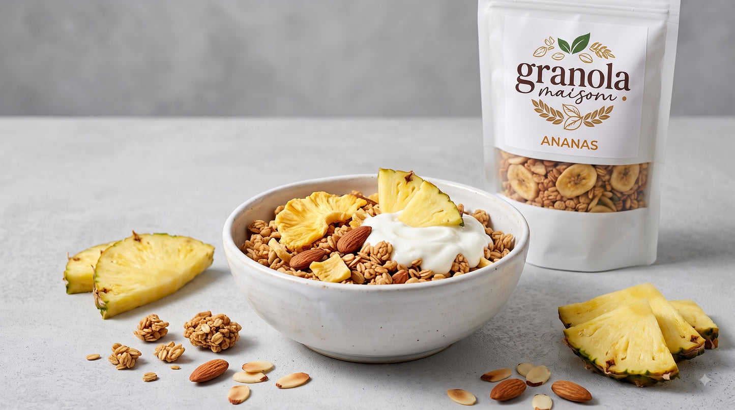 Granola Ananas Artisanal - 100% Naturel