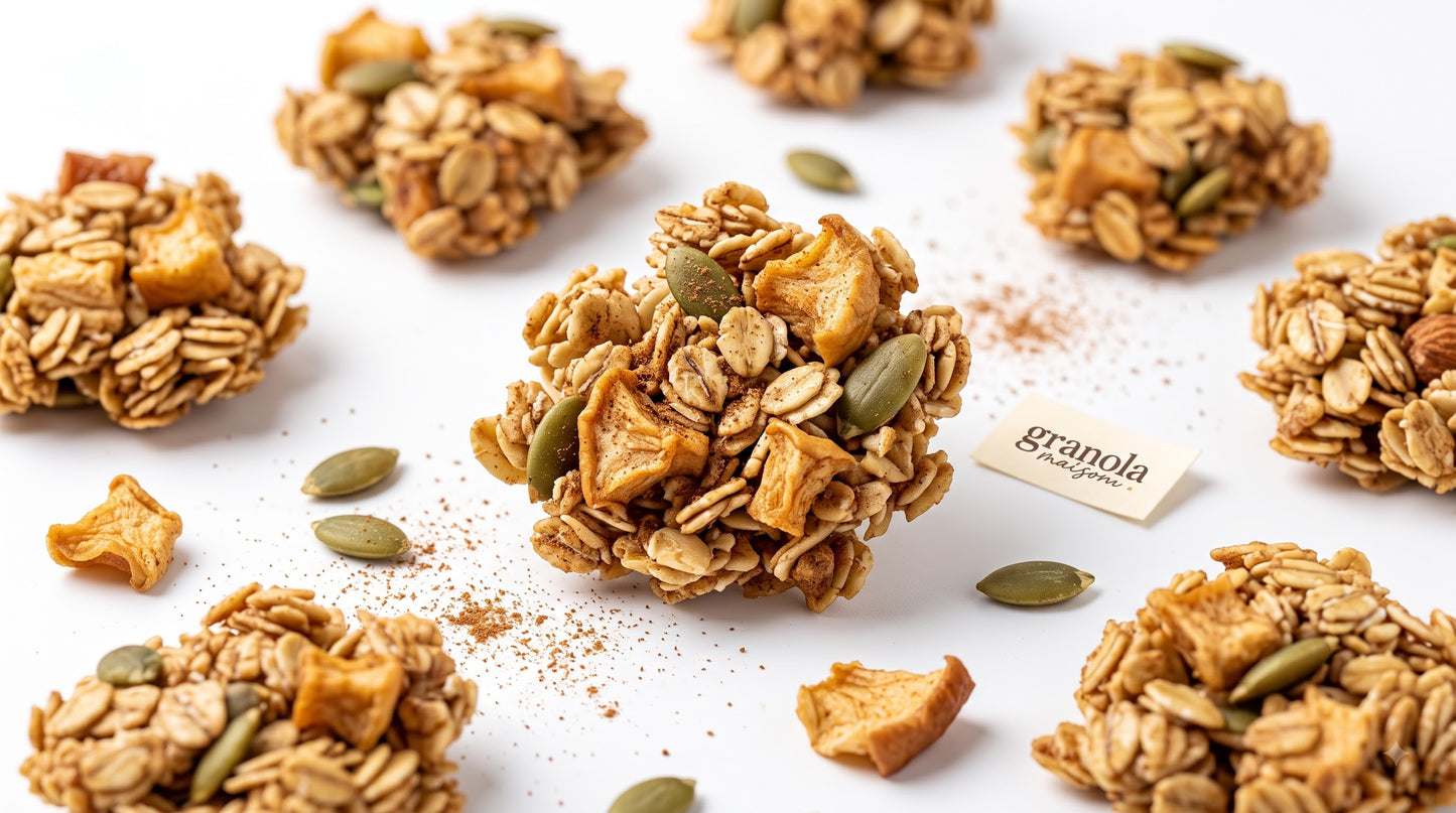Granola Pomme Cannelle Artisanal - 100% Naturel