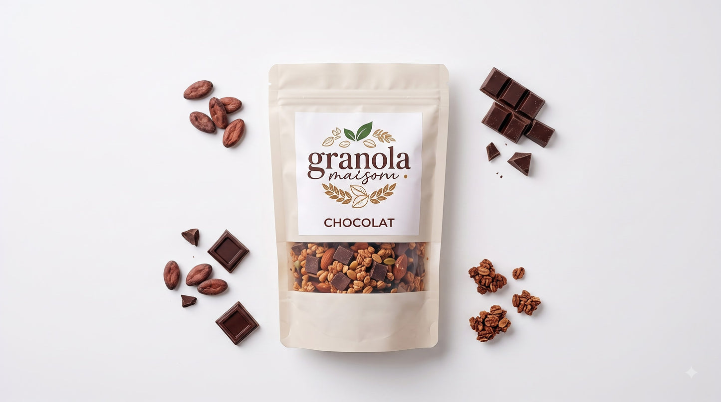 Granola Chocolat Artisanal - 100% Naturel
