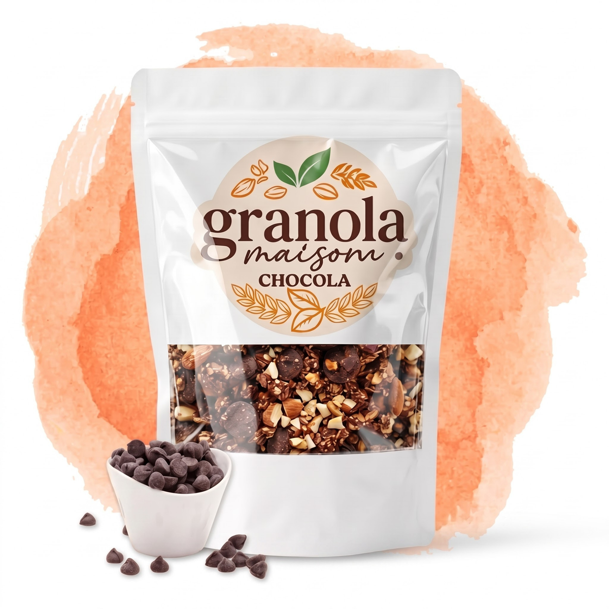 Granola au chocolat artisanal 1kg – Granola Maison Maroc