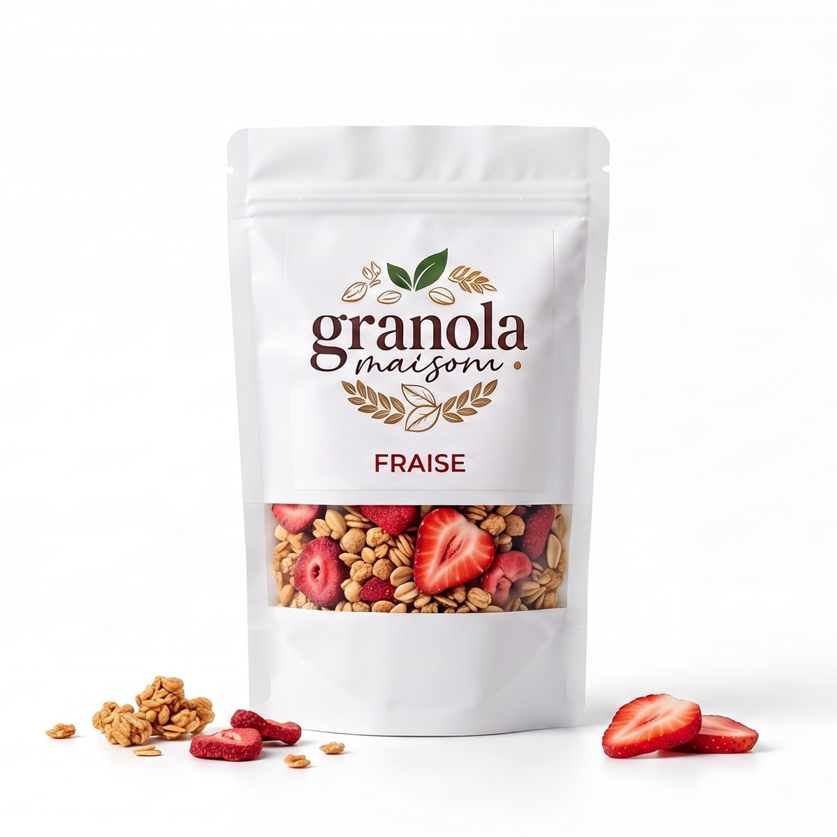 Granola à la fraise artisanal 1kg – Granola Maison Maroc – photo 2