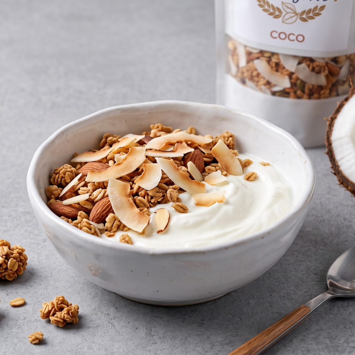 Granola coco artisanal 1kg – Granola Maison Maroc – photo 3