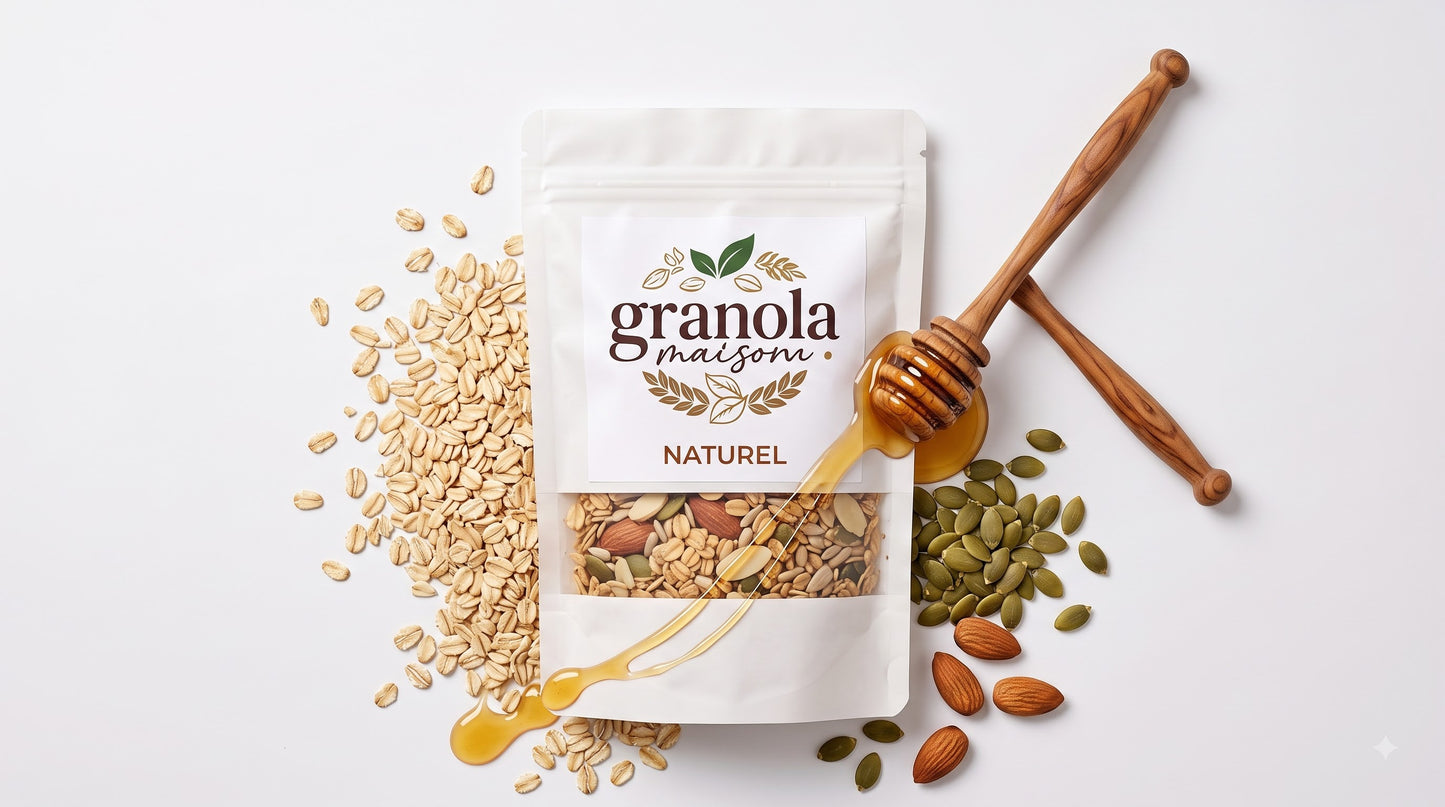 Granola Nature Artisanal - 100% Naturel