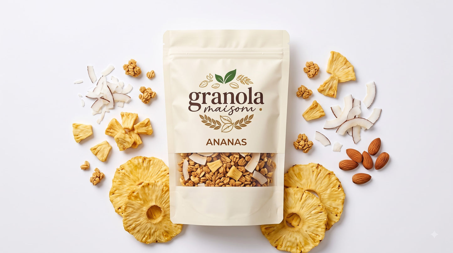 Granola Ananas Artisanal - 100% Naturel
