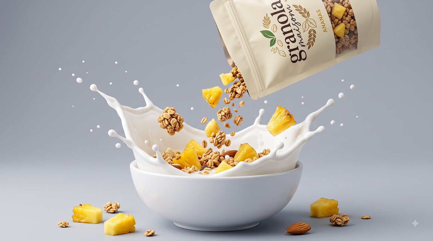 Granola Ananas Artisanal - 100% Naturel