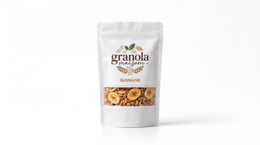 Granola Banane Artisanal - 100% Naturel