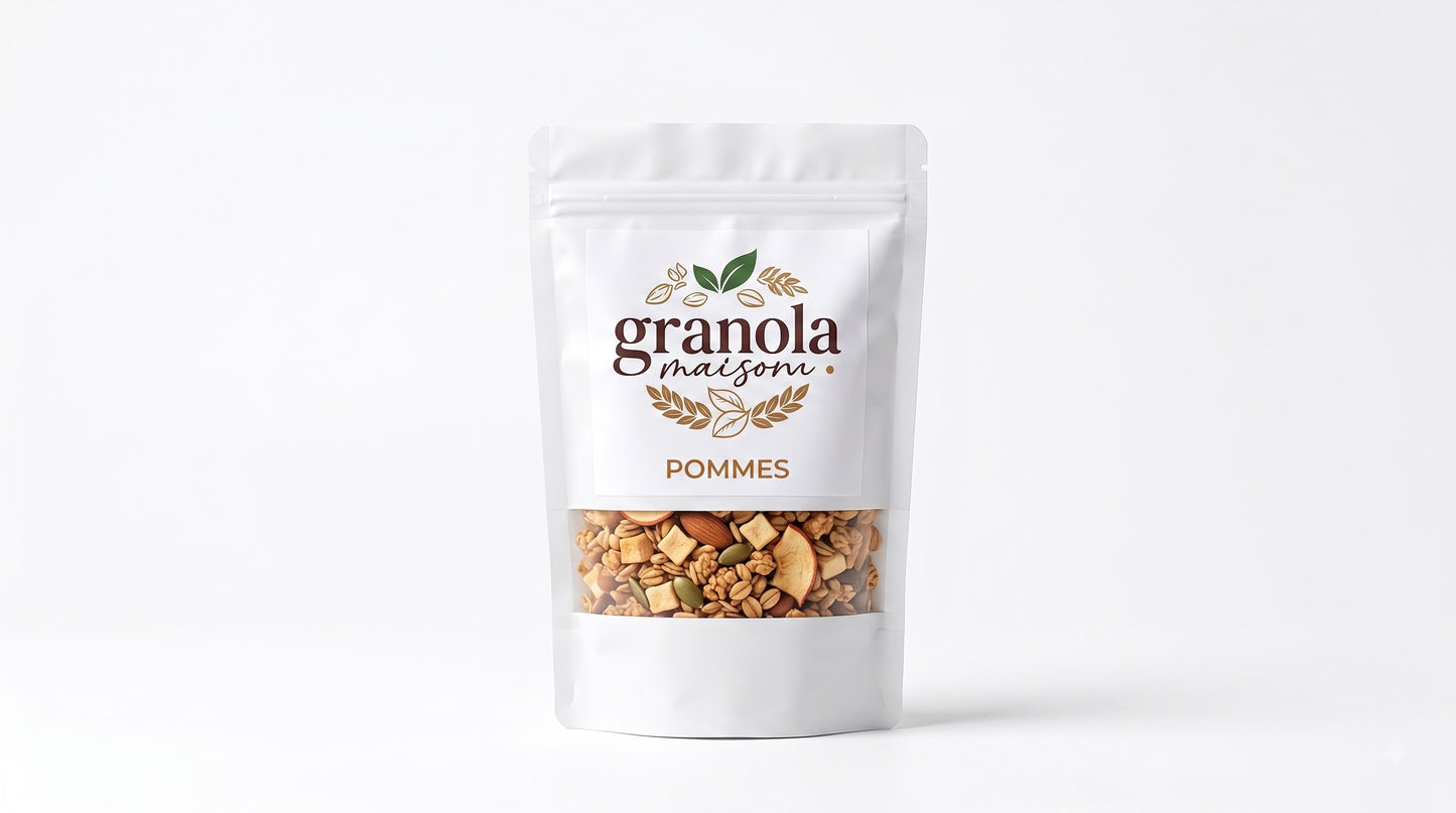 Granola Pomme Cannelle Artisanal - 100% Naturel