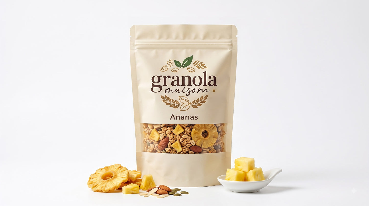 Granola Ananas Artisanal - 100% Naturel